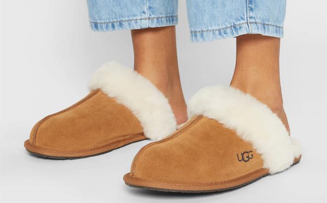 UGG Scuffette II Suede Shearling Slippers UGG Scuffette II Suede Shearling Slippers