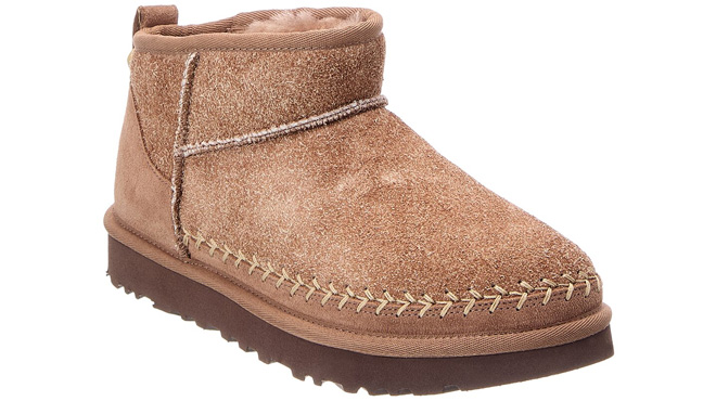 UGG W Classic Ultra Mini Biarritz Suede Boots UGG W Classic Ultra Mini Biarritz Suede Boots