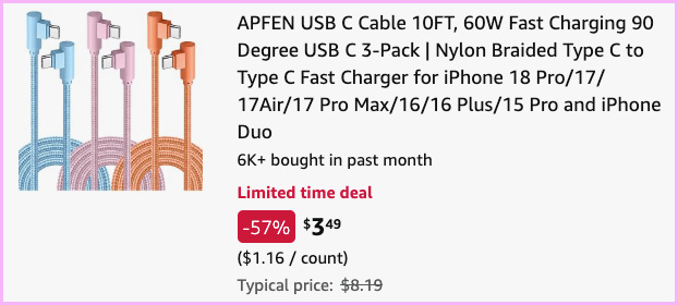 USB C Cables at Checkout USB C Cables at Checkout