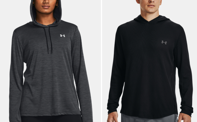 Under Armour Tech Womens Hoodie and Waffle Mens Hoodie Under Armour Tech Womens Hoodie and Waffle Mens Hoodie