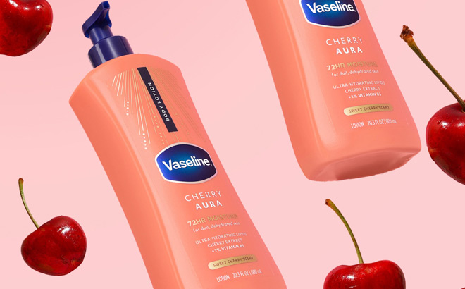 Vaseline Cherry Aura Body Lotions Vaseline Cherry Aura Body Lotions