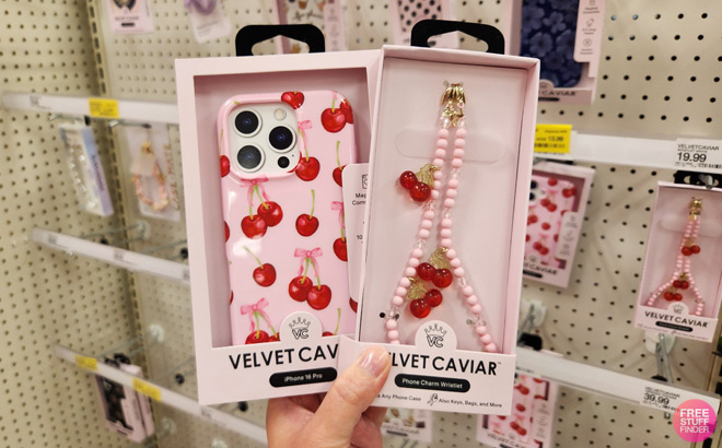 Velvet Caviar Cherry Phone Accessories Velvet Caviar Cherry Phone Accessories