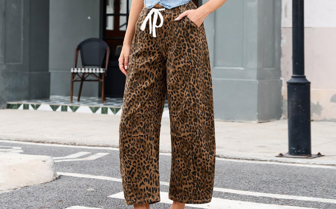 Vetinee Barrel Womens Jeans