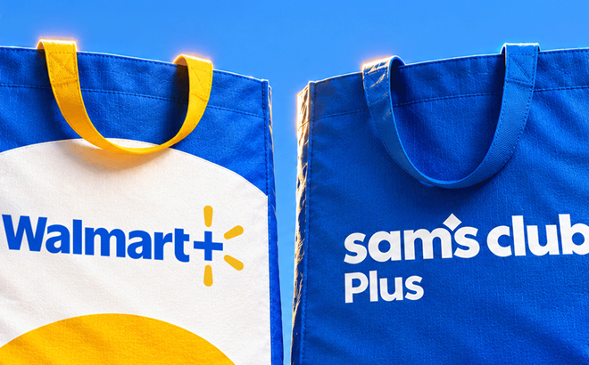 Walmart Plus and Sams Club Plus Shopping Bags Walmart Plus and Sams Club Plus Shopping Bags