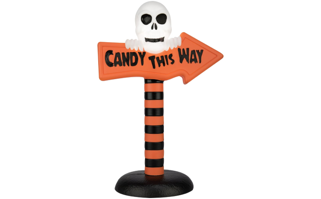 Way To Celebrate Light Up Candy This Way Blow Mold Decor