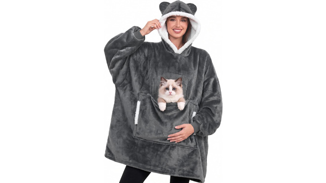 Wearable Blanket Hoodie