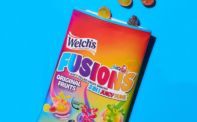 Welchs Fruit Snacks Fusions in Original Fruits Welchs Fruit Snacks Fusions in Original Fruits