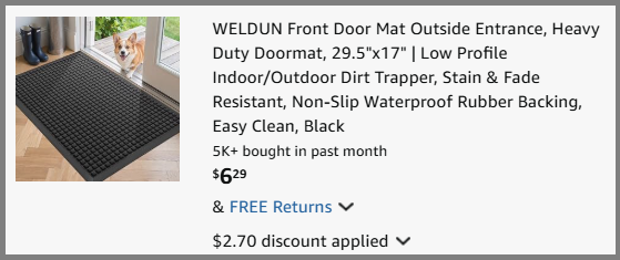 Weldun Heavy Duty Waterproof Front Door Mat Checkout Page Weldun Heavy Duty Waterproof Front Door Mat Checkout Page