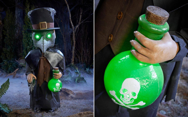 Wicked Woods Animated LED Plague Rat
