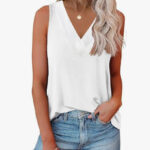 Womens V Neck Tunic