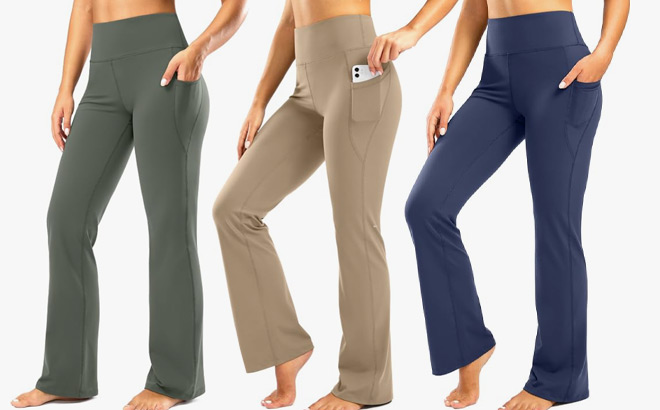 Womens Yoga Pants with Pockets