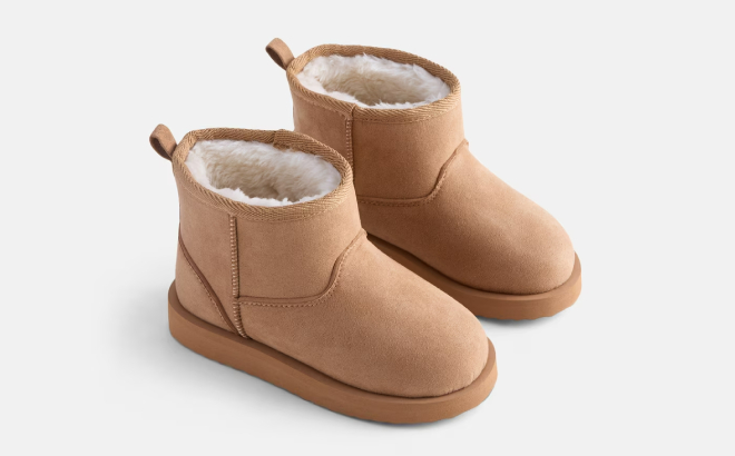 Wonder Nation Toddler Little Big Girls Faux Shearling Boots