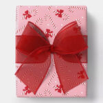 Wondershop Christmas Gift Wrapping Paper Candy Cane Bows