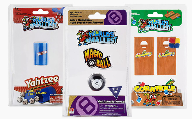Worlds Smallest Toys