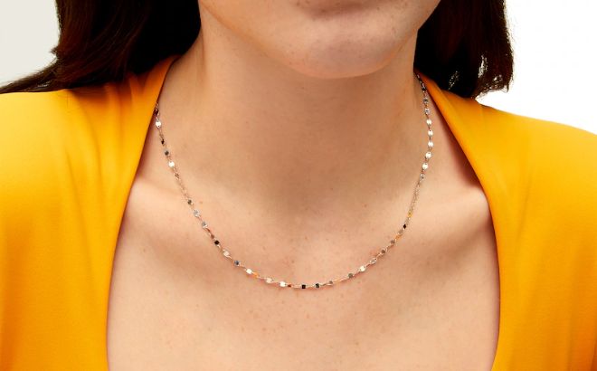 Zales Mirror Chain Necklace Zales Mirror Chain Necklace