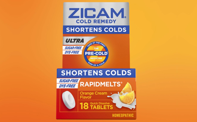 Zicam Ultra Cold Remedy Zinc Rapidmelts 18 Count