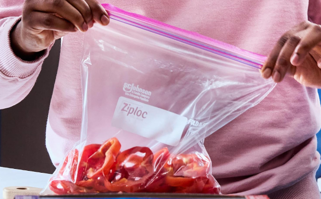 Ziploc 2 Gallon Food Storage Bag Ziploc 2 Gallon Food Storage Bag