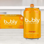 bubly Sparkling Water 8 Pack on a Table