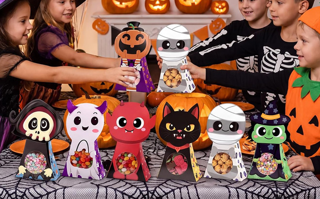 woric 24 Pack Halloween Treat Box