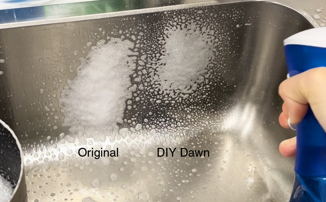 Dawn Powerwash Dish Spray Mist in Sink