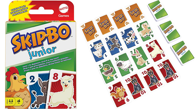 SkipBo Junior Board Game SkipBo Junior Board Game