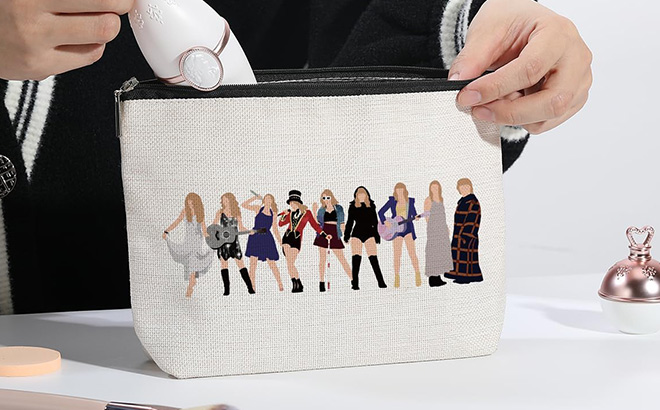 Album Inspired Makeup Bag Album Inspired Makeup Bag