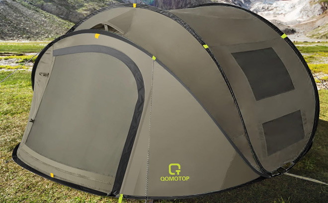 Instant 4 Person Camp Tent Instant 4 Person Camp Tent